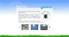 Desktop Screenshot of base-agesci-muinta.org